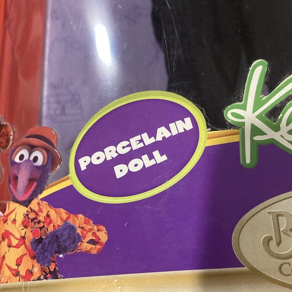 Kermit the frog porcelain doll - Picture 6 of 8